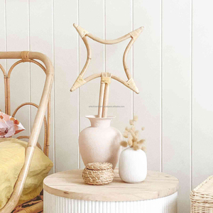 Best Selling Rattan Kid <b>Decor</b> Rattan Star Wand for Nursery Handmade Rattan Wall Decoration for Kids Room Made in Vietnam - Product Image 1