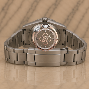 Luxury <b>Automatic</b> Moissanite Diamond Watch Men Full VVS Stone Stainless Steel Watch - Product Image 3