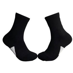 Chaussettes de sport unisexes Econex, respirantes, antibactériennes, en tissu tissé Spandex/Nylon/Coton, pour yoga, hiver, standard, solides, pour adultes - Product Image 5