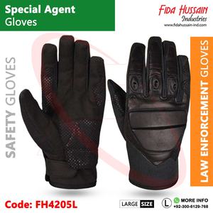 Venta al por mayor Guantes de Agente Especial hechos en cuero sintético Guantes DE SEGURIDAD Amara Guantes de cuero tácticos compactos de Pakistán - Product Image 2