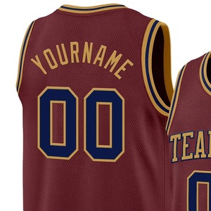 Diseño de Camisetas Personalizadas, Camiseta de Baloncesto para Hombre, Impresión por Sublimación, Logotipo Cosido, Camisetas de Baloncesto Transpirables - Product Image 3