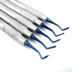 Juego de Instrumentos para Rellenos Dentales 499/5T, Sonda, Espátula, Aplicador de Acero Inoxidable, Herramientas Restauradoras Dentales, Certificación CE OEM - Product Image 1