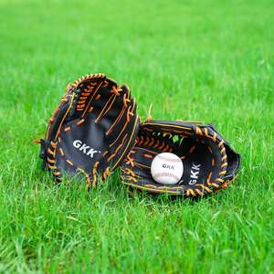 Gants de baseball/cricket en alliage d'aluminium pour jeunes, durables, souples et respirants, style mexicain, blancs, pour gaucher, vente en gros - Product Image 5