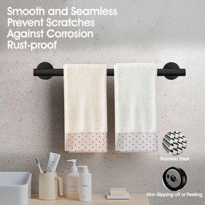 Set di 14 Accessori da Bagno a Parete Include Portasciugamani e Altri Articoli Essenziali - Product Image 4