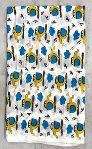 Tissu en coton Jaipur Sanaganeri, tissu imprimé au bloc, tissu imprimé à la main, tissu indien pour robes, fournisseur de tissus en gros - Product Image 4
