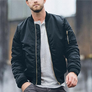 Chaqueta Bomber Unisex Personalizada de Alta Calidad, Estilo Nuevo, Venta al por Mayor, Chaqueta de Otoño con Cuello Alto, Chaqueta de Piloto - Product Image 1