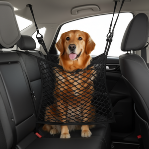 Red de Seguridad para Mascotas en el Auto Yommy, Protector de Asiento Trasero de Malla de 30x25cm para Perros - Product Image 3