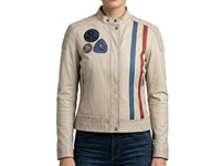Veste en cuir véritable Arc Raiders, cosplay de jeu de science-fiction, veste de motard