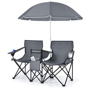 Sedia da Campeggio con Ombrello, Leggera e Pieghevole, per Pesca/Spiaggia, Piscina, Parco, Camera da Letto, Viaggi e Altre Applicazioni - Product Image 3