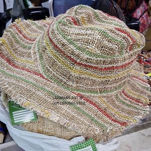 หมวกป่านและผ้าปะต่อผ้าฝ้ายหมวกแก๊ปแฟชั่น - Product Image 1