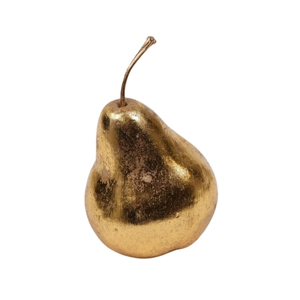 Figurine décorative moderne en or métallique, sculpture de fruit artificiel en résine vintage pour centre de table de salon et décoration intérieure - Product Image 1