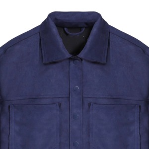 Wholesale <b>Women's</b> <b>Suede</b> Coat Soft Faux Leather <b>Jacket</b> Casual Fashion Outerwear OEM ODM Factory Direct - Product Image 3