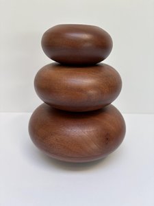 Nordic Style Wooden Candle <b>Stand</b> for <b>Tea</b> Lights Round Natural Finish Holder for Wedding and Home Decoration - Product Image 5