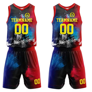 Tenue de basketball moderne, vêtements de sport athlétiques, tenue performante à ajustement flexible, uniforme de basketball - Product Image 2