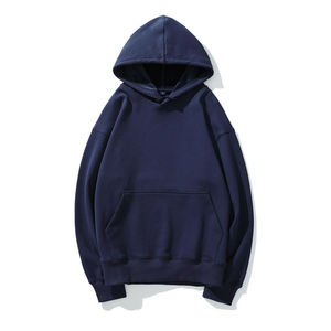 Sudadera con Capucha para Hombre, de Algodón Suave, Cómoda, Informal, de Corte Holgado, para Uso Diario, Estilo Urbano - Product Image 3