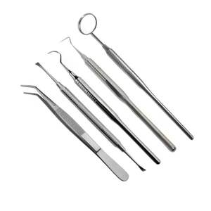 Kit de Exploración Dental de 4 Piezas, Instrumentos Dentales de Acero Inoxidable Alemán, Reutilizables, Ergonómicos y de Alta Calidad - Product Image 5
