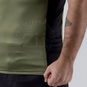 Chemises de compression pour hommes avec impression de logo personnalisée, vêtements d'entraînement et de jogging, chemises de compression pour hommes - Product Image 6