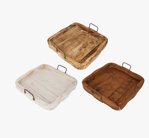 Bandeja de Servir de Madera de Mango de Alta Calidad, Accesorios de Cocina, Vajilla Segura, Nueva Llegada, Disponible a Precios Más Bajos - Product Image 2