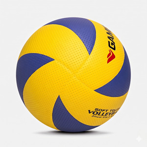 ลูกวอลเลย์บอล GAMEGAZER MS-VB-1021 PU ทนทาน น้ำหนักเบา ขนาด 5 น้ำหนัก 260-280 กรัม รอบวง 650-670 มม. เย็บด้วยเครื่องจักร ปรับแต่งได้ - Product Image 2