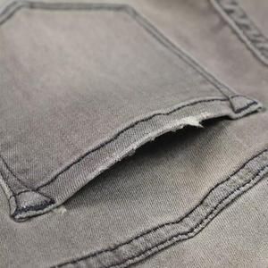 Premium Custom Stylish Denim Pants <b>Top</b> Quality 100% Cotton Men's Jeans New Quick-Dry <b>Distressed</b> Washed Flared Pants - Product Image 3