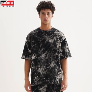 Camiseta de Edición Limitada con Lavado Ácido, Estampado Personalizado, Algodón, Estilo Vintage, Talla Grande - Product Image 1