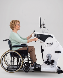 Vélo d'exercice à pédales d'intérieur pour cardio à domicile, appareil d'exercice des pieds, des mains et des jambes, équipement d'exercice manuel pour personnes âgées - Product Image 1