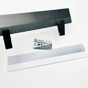 Soporte de Alta Calidad para Extensiones de Cabello, de Acero Inoxidable Blanco y Negro, con Logotipo Personalizado, Fuerte Sujeción, para Pelucas - Product Image 1
