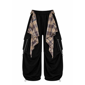 Custom Men Double Layer Baggy Sweatpants <b>Oversized</b> Streetwear <b>Joggers</b> Men Vintage Style - Product Image 1