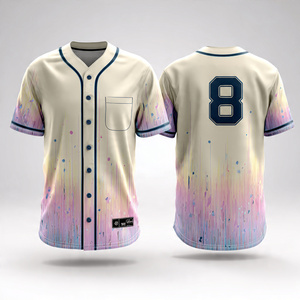 High-Quality Sublimated Baseball Jerseys Full Sleeve Men's Elastic Athletic Wear No-Fade Custom Team Uniforms Uniforms Apparel - Product Image 6