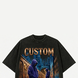 Camiseta personalizada 100% algodón con estampado gráfico, estilo vintage, manga corta, camiseta de calidad premium para uso cómodo unisex. - Product Image 3