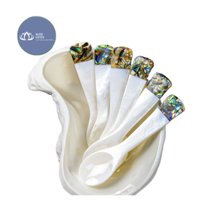 Cuchara de caviar de nácar de alta calidad, sostenible, natural, de lujo, ecológica, hecha a mano, vajilla, suministro al por mayor para exportación - Product Image 1