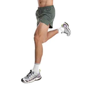 กางเกงขาสั้นออกกำลังกายผ้าฝ้ายคุณภาพสูงแบบใหม่ ระบายอากาศได้ดี ยืดหยุ่น เหมาะสำหรับการฝึกซ้อม กีฬา ฟิตเนส วิ่ง และสวมใส่ลำลอง - Product Image 3