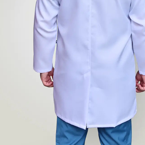 Bata de Laboratorio, Ropa Médica, Uniforme de Protección, 100% Algodón, Tela Resistente, Múltiples Bolsillos, Diseño Ergonómico y Detección de Agujas, Hospital - Product Image 6