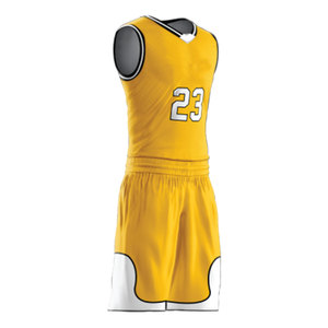 Tenue de basketball personnalisée à prix raisonnable, vêtements de sport, service OEM, maillot et short de basketball pour adultes, sublimation. - Product Image 6