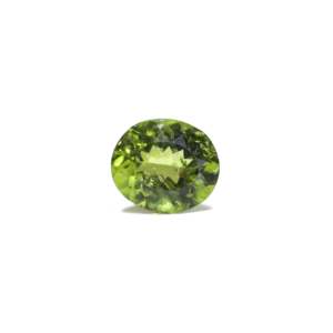 Natural Oval Peridot 8.1 Carat Loose Gemstone for Fine Jewelry - Product Image 1