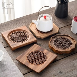 Offre Spéciale : Sous-verres en bois personnalisés, dessous de plat en bois faits main de qualité supérieure, sets de table de luxe en bois, dessous de verre en bois - Product Image 3