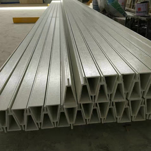 Profil de poutre en fibre de verre FRP 100*30*5mm - Haute résistance, anti-corrosion, service de découpe disponible - Product Image 4