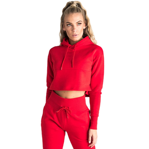 Sweat à capuche personnalisable pour femme, taille XXXXL, en molleton mélangé 50/50, coupe courte avec col à capuche, produit d'hiver - Product Image 6