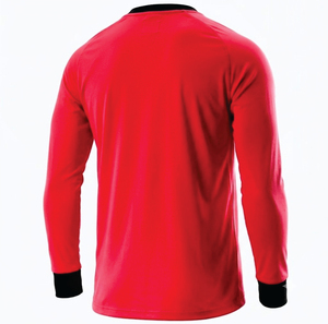 Maillot de gardien de but de football personnalisé sublimé, respirant, avec logo d'équipe personnalisé, manches longues, col en V, polyester de haute qualité, vêtements de sport - Product Image 5