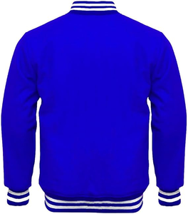 Veste universitaire d'hiver sur mesure pour homme, entièrement en laine, style bomber scolaire, col rabattu, manches style Letterman, haute qualité - Product Image 2