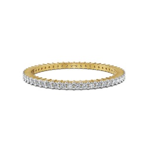 Anillo de Eternidad de Oro Amarillo de 14K con Diamantes Cultivados en Laboratorio, 0.33CT, Anillo de Boda Personalizado, Joyería Fina, Venta al Por Mayor - Product Image 1