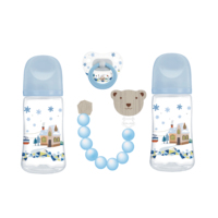 Ensemble cadeau pour nouveau-né 4PK PP, ensemble de biberons pour bébé, ensemble de biberons