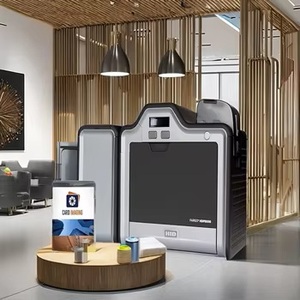 Fargo HDP5000e Retransfer Dual Side ID Card <b>Printer</b> With High-Definition Premium Secure Over Coted Lamination Hologram - Product Image 6