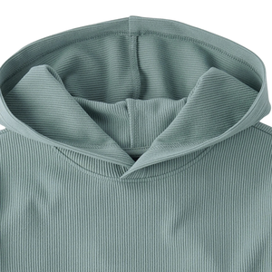 Sweat à capuche côtelé pour bébés garçons, à manches longues, avec capuche, de la marque Children's Place, en tissu côtelé suédé, personnalisé, de haute qualité, 92% coton - Product Image 2