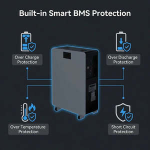 51.2V 300Ah LiFePO4 <b>Battery</b> Pack 14.33kWh Home Energy Storage Solar ESS BMS 15kw Lifepo4 Lithium <b>Battery</b> 10 kwh - Product Image 4