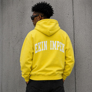 Sweat-shirts personnalisés à marque privée, sweats en coton 400 GSM avec impression de logo, broderie vieillie, vente en gros, sweats très demandés, meilleur fournisseur - Product Image 4