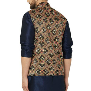 Servicios OEM y ODM, Chalecos sin Mangas para Hombre de Diseño Elegante Hechos a Mano, Chalecos Afganos para Fiestas y Bodas, Gran Venta - Product Image 2