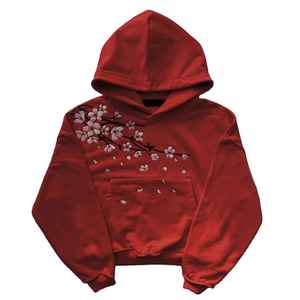 Sudadera Personalizada 100% Algodón, Sudadera Extra Grande para Hombre con Bordado Rosa, Sudadera de Felpa Gruesa para Hombre - Product Image 1