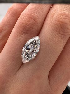Diamants synthétiques en vrac de 1,00 ct à 5,00 ct, taille marquise, cultivés en laboratoire, certifiés IGI, clarté VS1, couleur E, CVD HPHT, vente en gros - Product Image 2