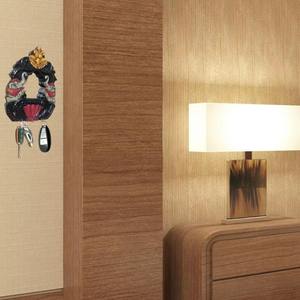 Premium Mango Wood Elephant <b>Wall</b> <b>Key</b> Holder Handcrafted Elephant <b>Wall</b> <b>Key</b> Rack – Mango Wood Entryway Organizer with Mirror <b>Hooks</b> - Product Image 5